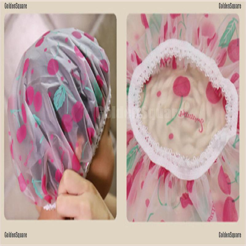 Bộ 2 Mũ Tắm Chống Thấm Nước Co Giãn Tốt Thiết Kế Dễ Thương Cho Bé