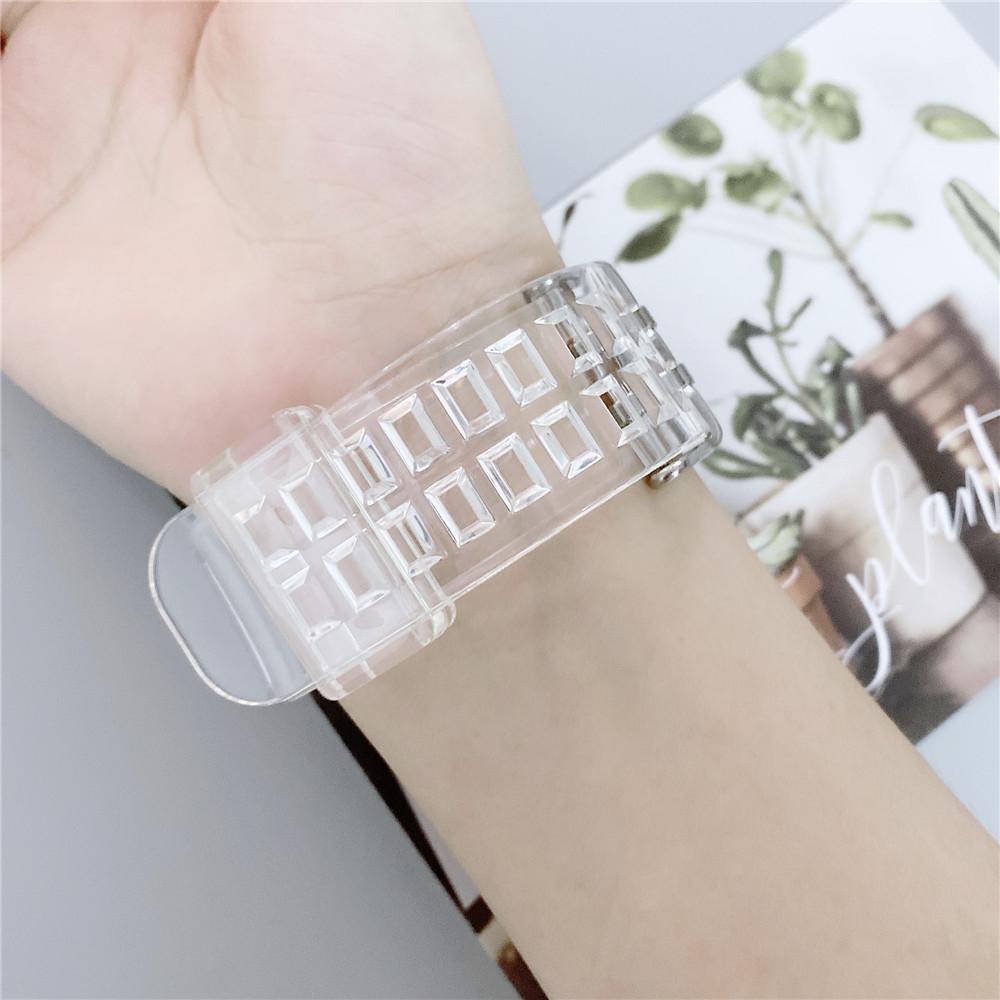 Dây Đeo Thay Thế Trong Suốt Chống Trượt Cho Fitbit Versa 3 Fitbit Sense