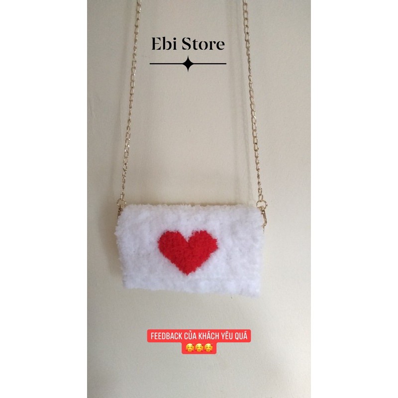 [Xả Hàng Lỗ] Túi Handmade ❤️ Ebi Store - Freeship ❤️ Túi Len Xù Tự Đan Cực Kì Đơn Giản, Đầy Đủ Set Đồ Đan ❤️ | BigBuy360 - bigbuy360.vn