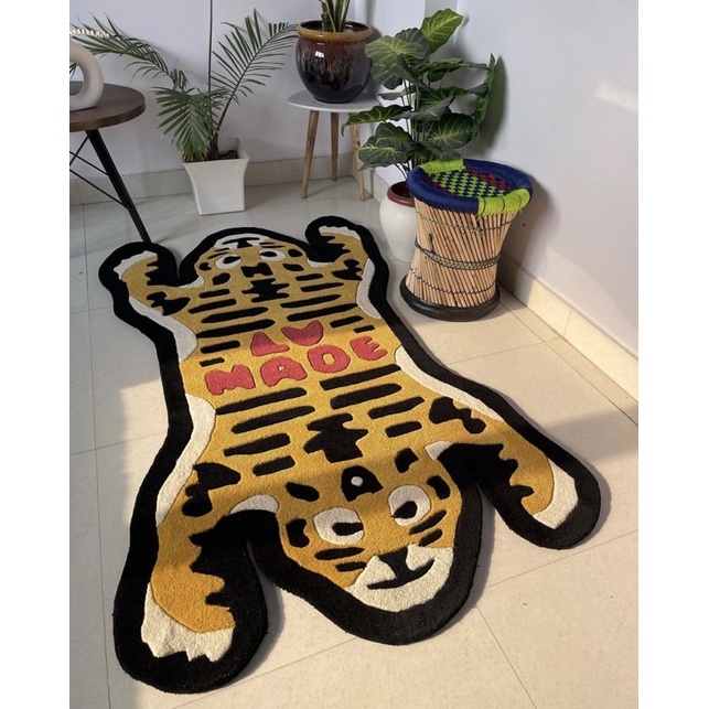 Thảm Trang Trí “Tiger LV Made”- handmade rug