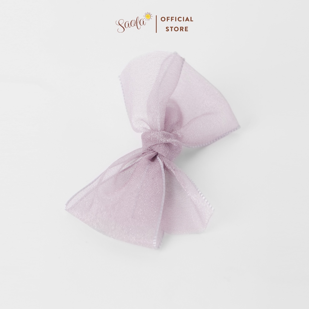Kẹp Tóc Mái Handmade Xinh Xắn SAOLA KIDS CLOTHING HP007 Phong Cách Hàn Quốc