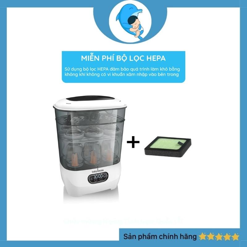 Máy tiệt trùng sấy khô Baby Brezza tiêu diệt 99.99%, BH 12 tháng
