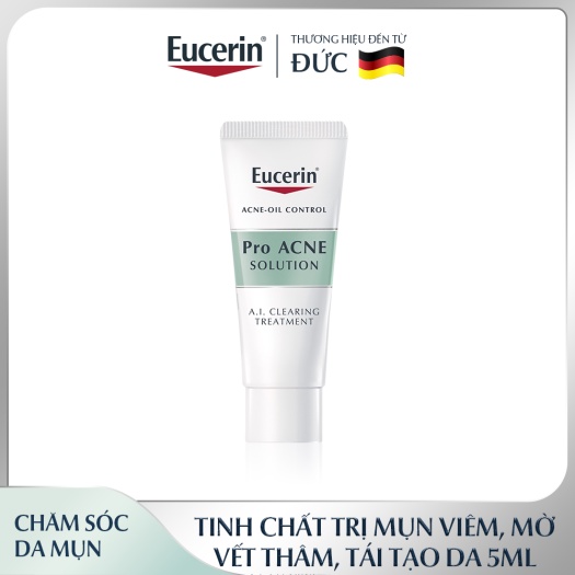 Tinh chất giúp làm giảm mụn và mờ Eucerin ProAcne Solution AL Clearing Treatment 5ml