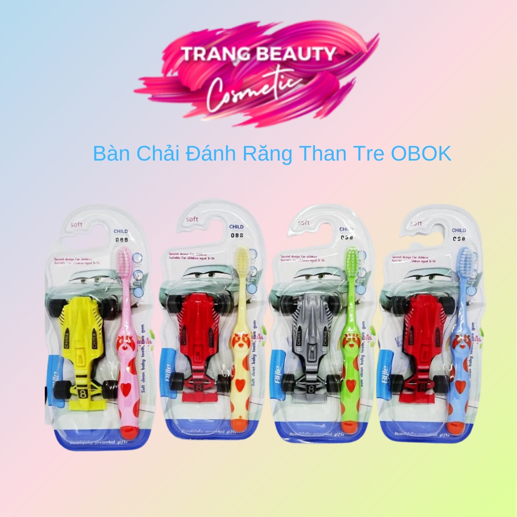 Bàn Chải Đánh Răng Than Tre OBOK Công Nghệ Hàn Quốc