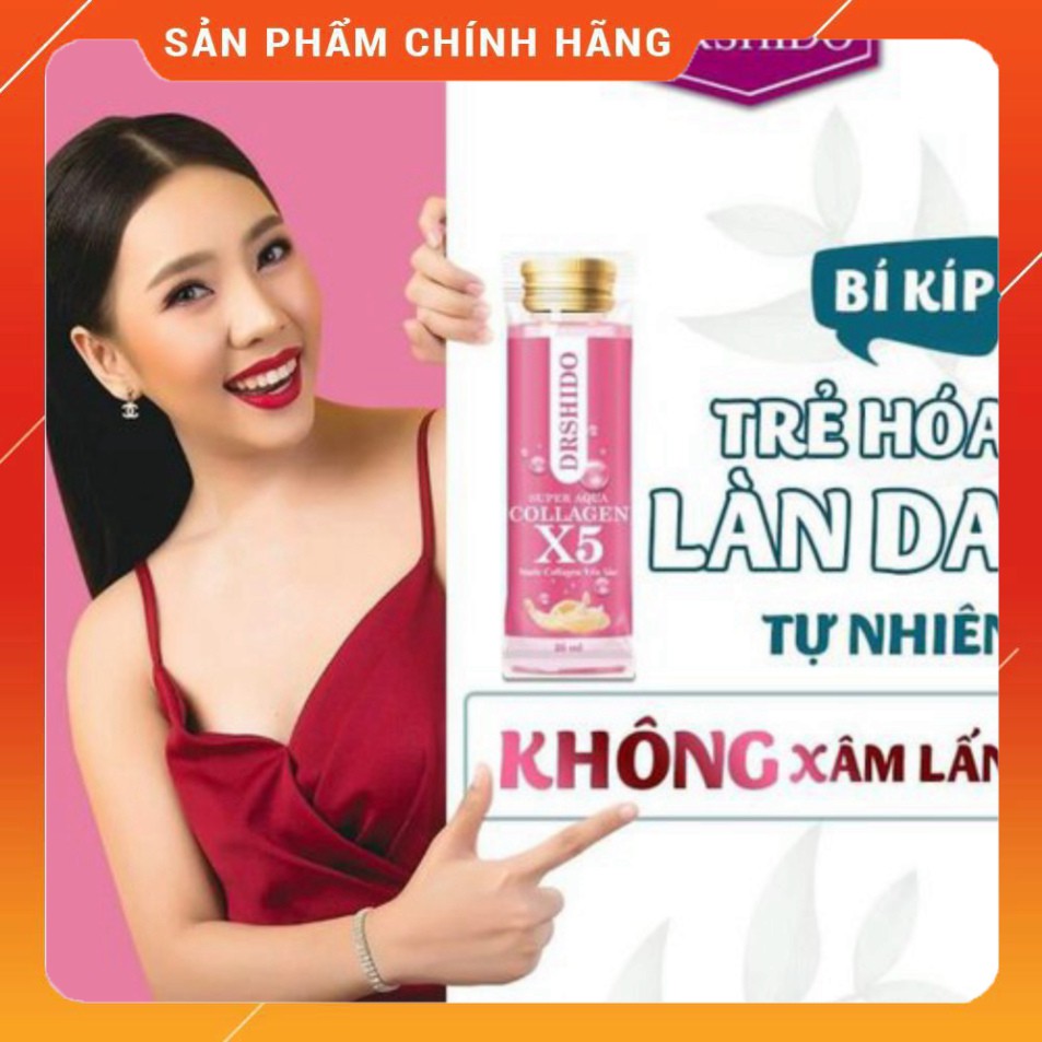 Sale [CHÍNH HÃNG] Supper Aqua Collagen X5, Nước Collagen Yến Sào, Trẻ Hóa Làn Da, Tươi Sáng, Căng Mịn, Săn Chắc PTS | BigBuy360 - bigbuy360.vn