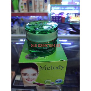 Kem Melody mụn, nám trắng da 8g