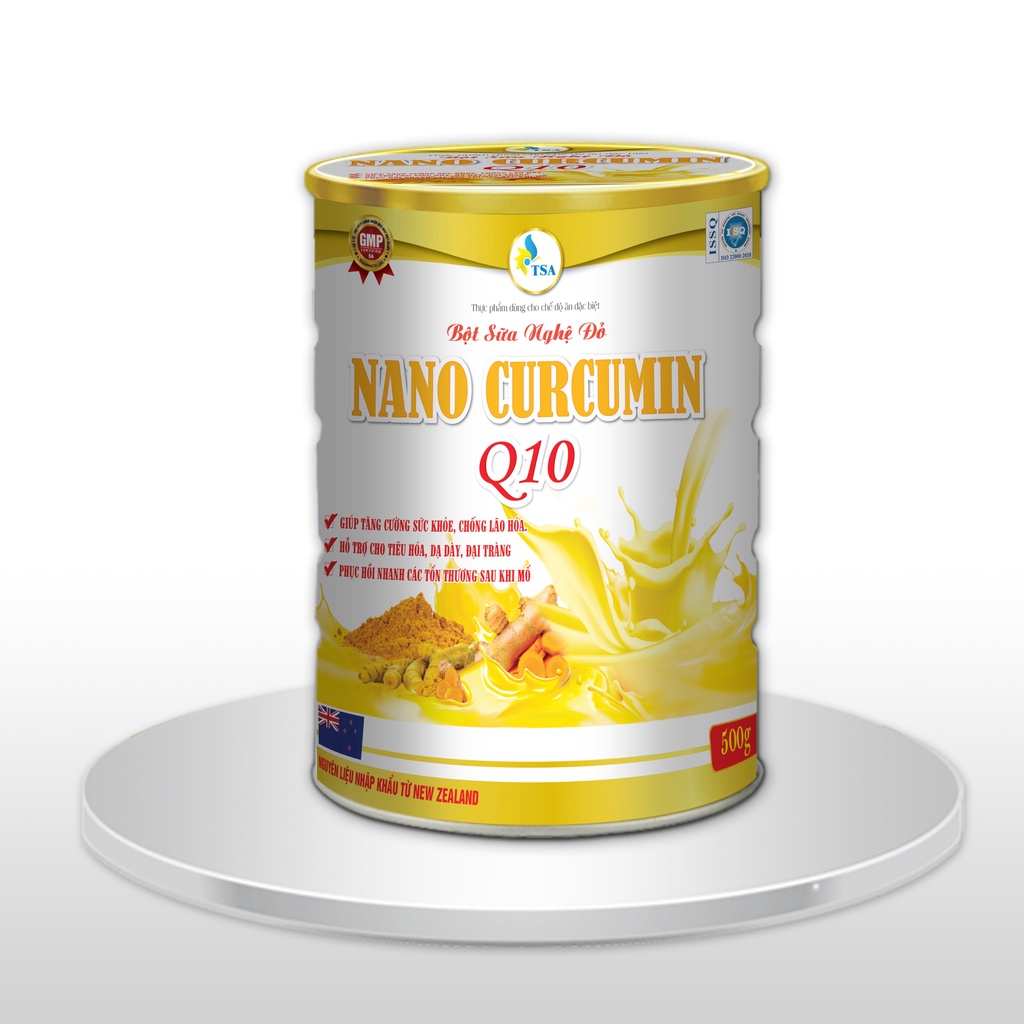Sữa bột nghệ đỏ Nano Curcumin Q10