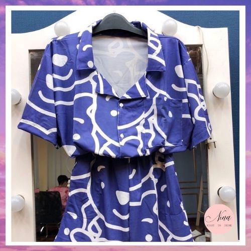 Set Đồ Bộ Ngủ Nữ Hình Gấu Chất Cotton Dày Dặn NinaStore [Ảnh Feedback + Video]