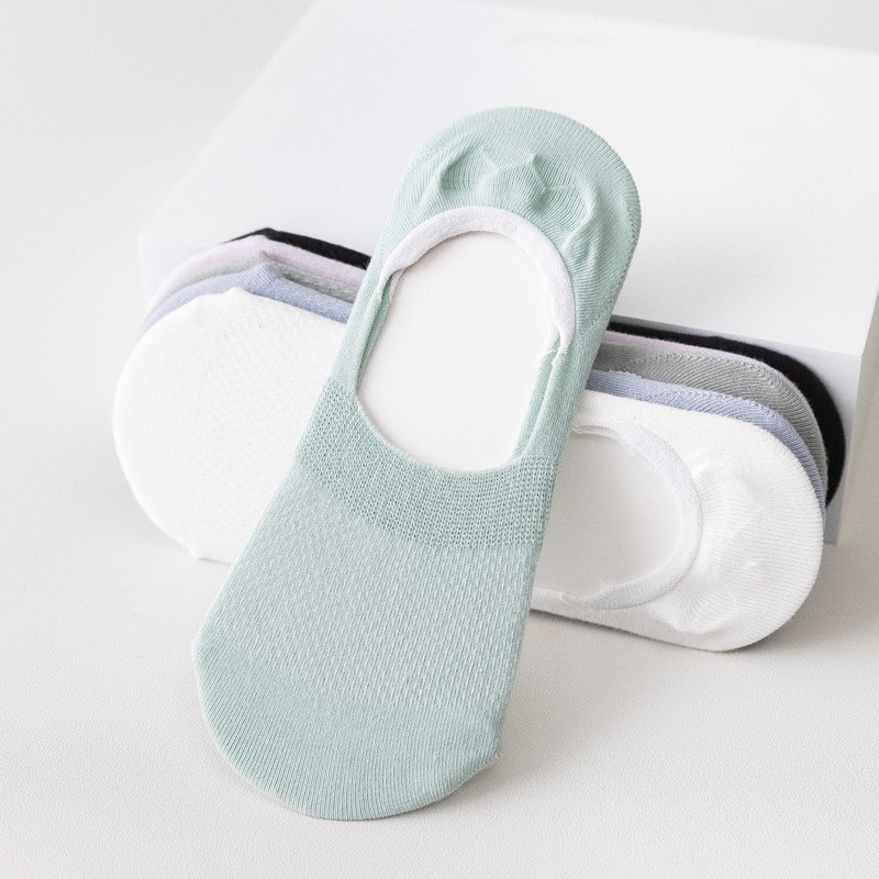 Tất Lười Mùa Hè Cho Nam Nữ   Thoáng Mát Nhiều Màu