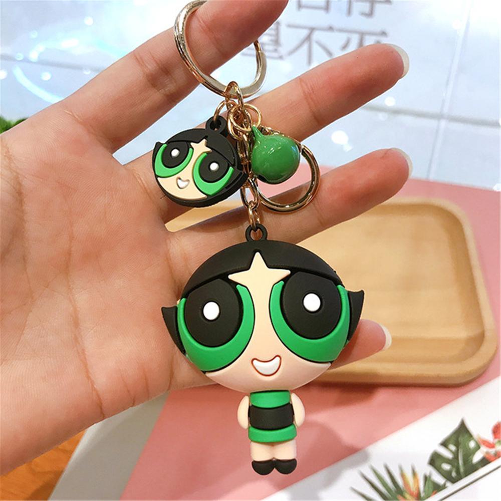 LILYES Móc Khóa Hình Hoạt Hình Đáng Yêu Giá Đỡ