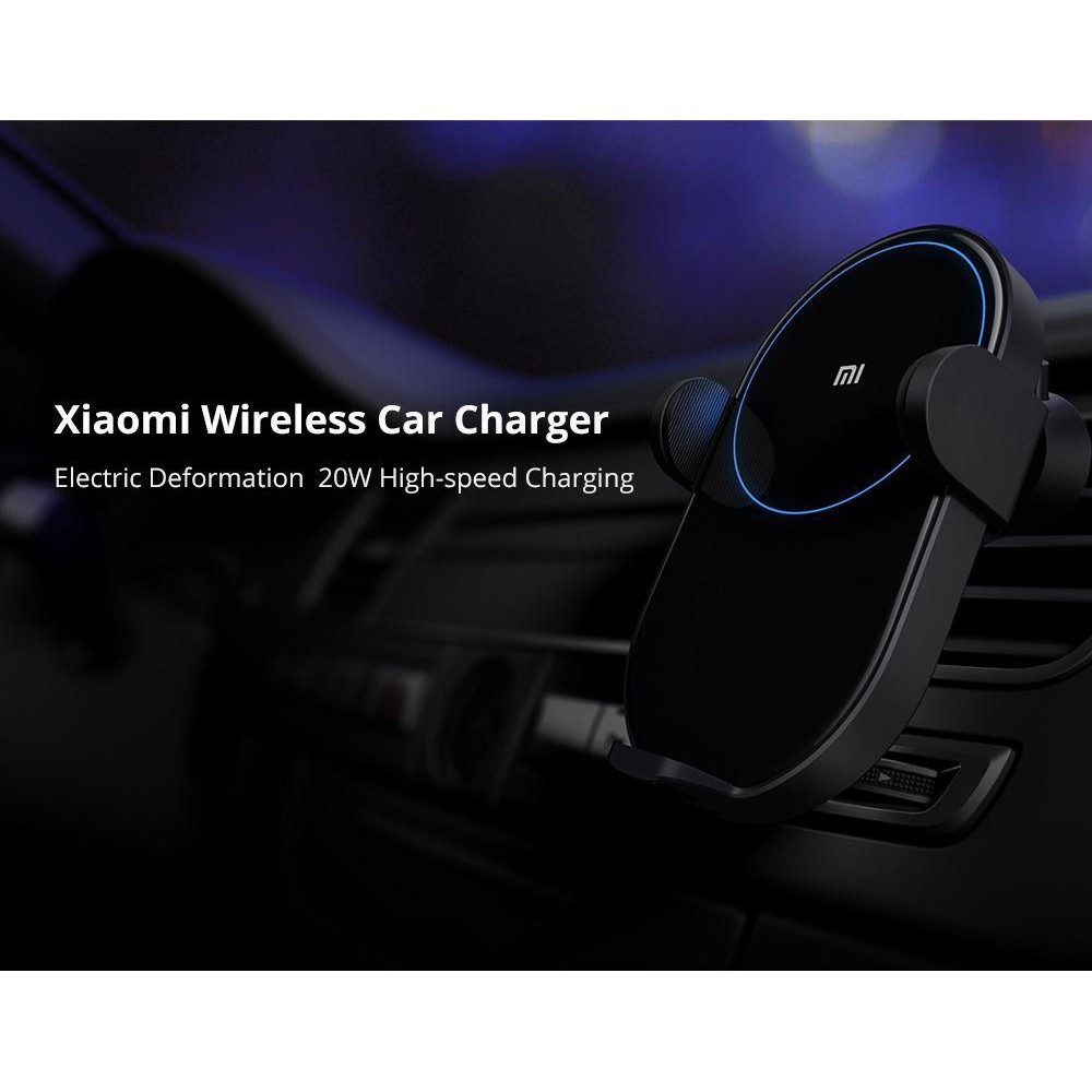 Dock sạc không dây xe hơi Xiaomi Wireless Car Charger 20W