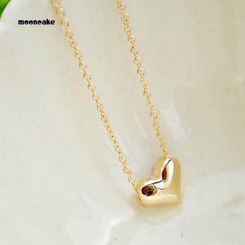Dây chuyền nữ mặt trái tim đơn giản sang trọng