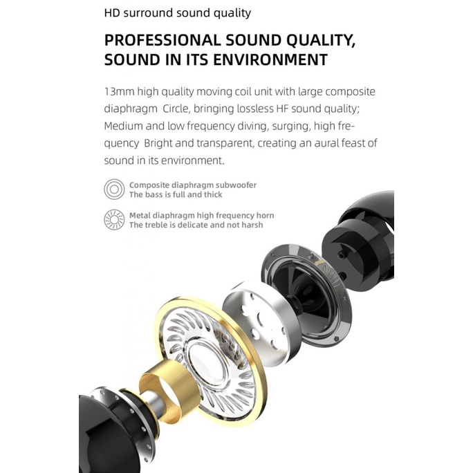 Hàng có sẵn Tai nghe thể thao không dây F8 Bluetooth 5.2