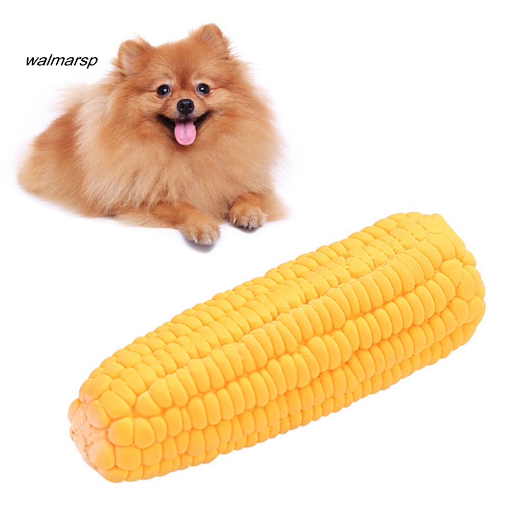 Đồ Chơi Nhai Gặm Hình Quả Bắp Bằng Cao Su Chống Cắn Cho Thú Cưng