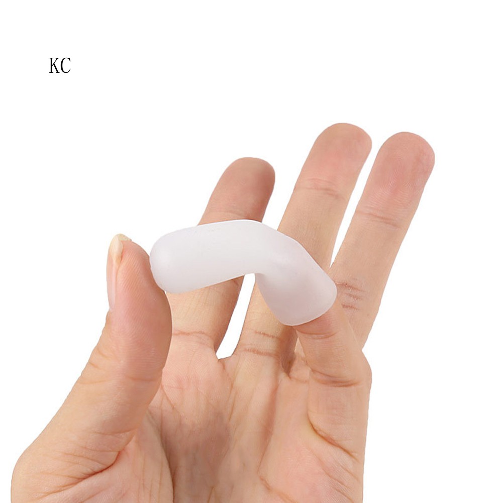 1 Cặp Vỏ Bọc Ngón Tay Bằng Silicone Mềm Mại