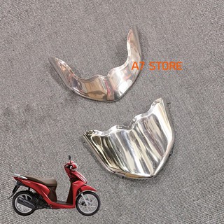 Bộ Ốp Mỏ & Đuôi Dè HONDA VISION Inox 304