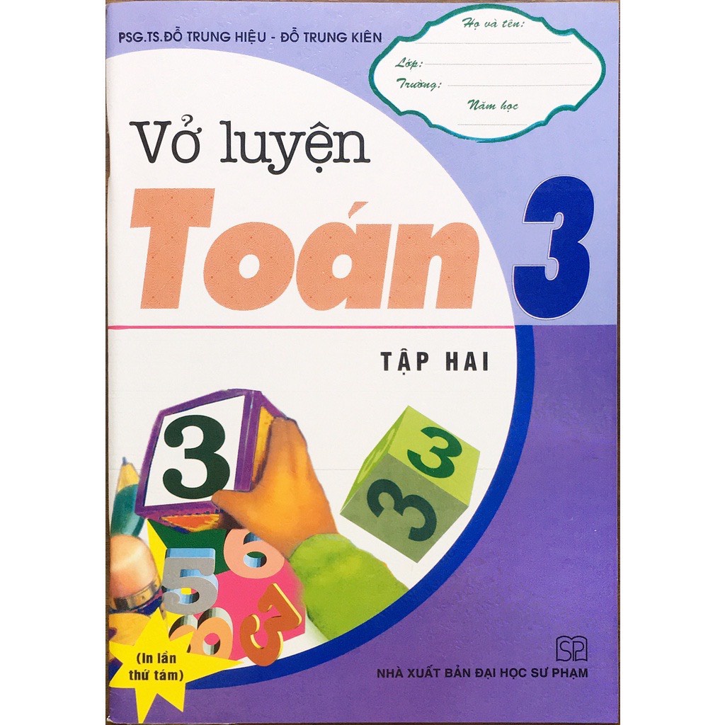 Sách - Vở Luyện Toán Lớp 3 - Tập 2