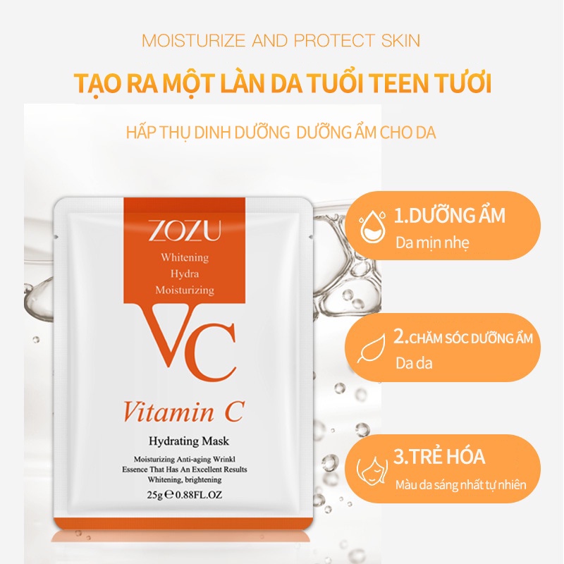 Mặt Nạ Dưỡng Ẩm Với Công Thức Vitamin C SC6074 | WebRaoVat - webraovat.net.vn