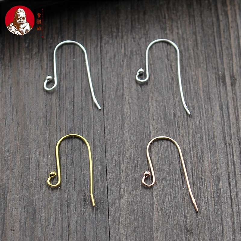 Bông Tai Mạ Vàng Hồng / Vàng Hồng / Bạc S925 Làm Thủ Công DIY