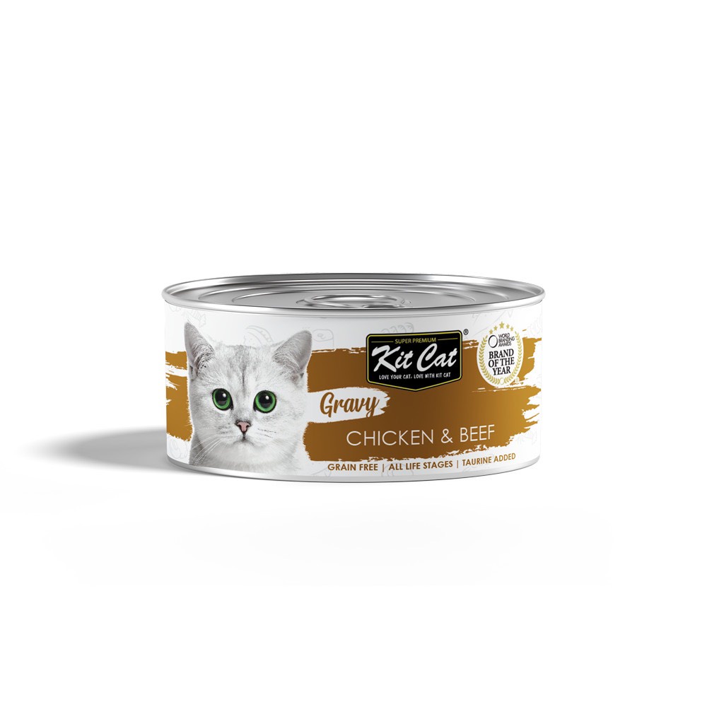 pate kit cat Gravy (dạng sốt) cho mèo mọi lứa tuổi