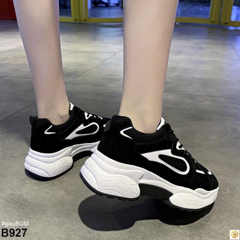 Giày Thể Thao Đế Cao 4 cm Cá Tính B927 : : . ! . '