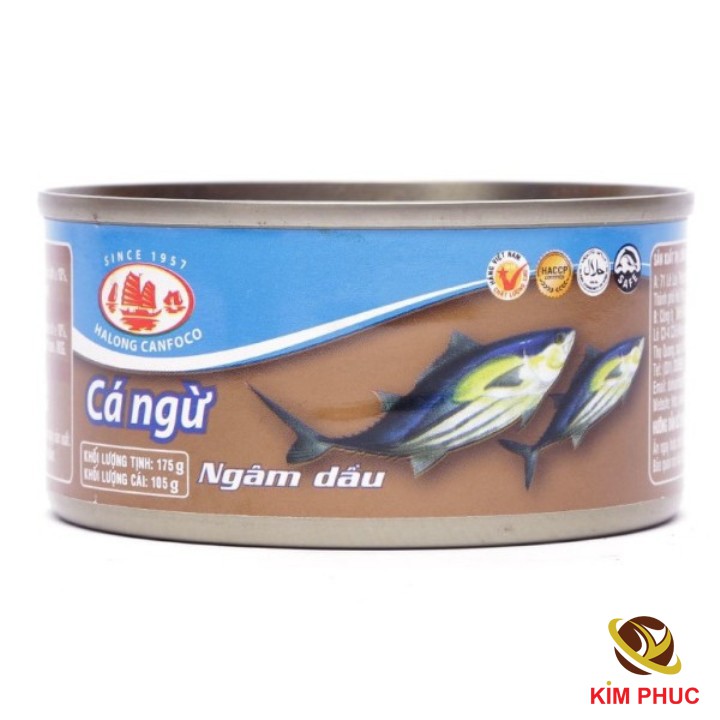 Cá ngừ ngâm dầu Hạ Long Canfoco (175g/105)