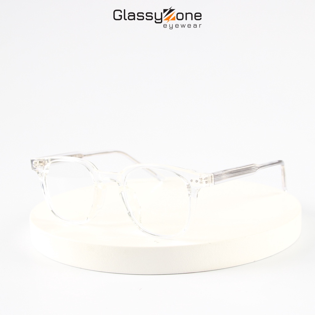 Gọng kính cận, Mắt kính giả cận nhựa dẻo Form vuông Nam Nữ Lydell- GlassyZone