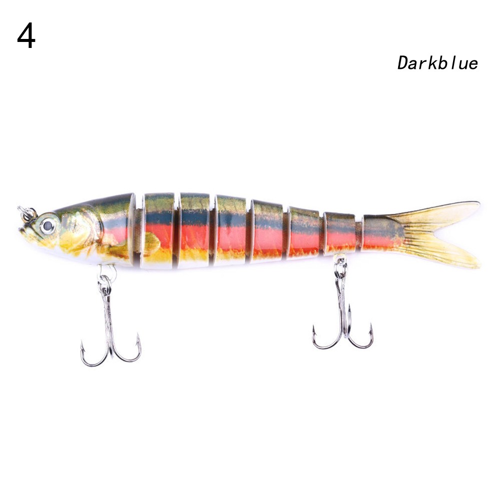 Mồi Câu Cá Giả 3D 13.7cm 27g Nhiều Khớp Nối Kèm Móc Câu