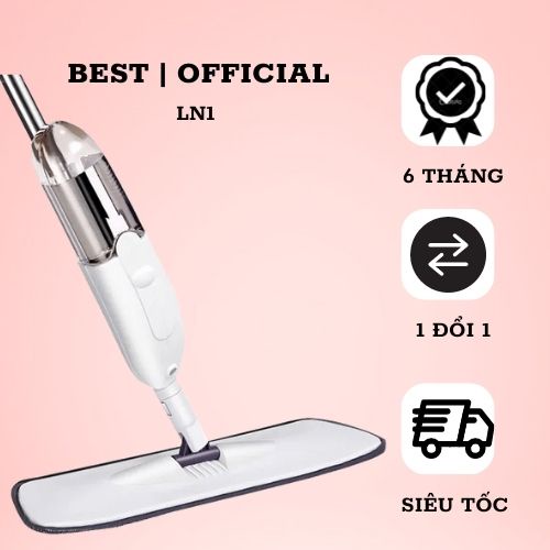 Cây Lau Nhà Kiêm Phun Sương 2IN1 LN1 - Thiết Kế Thông Minh