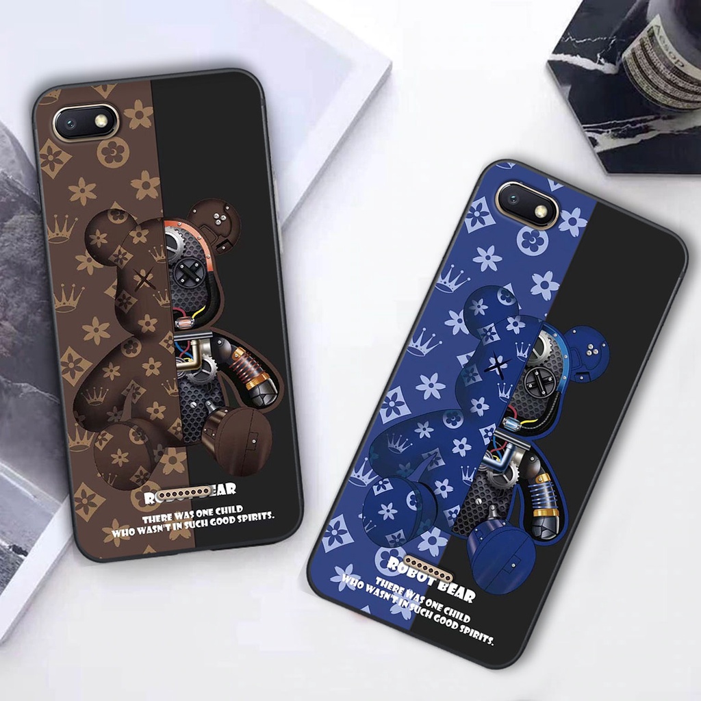 Ốp lưng Xiaomi Redmi 6A gấu, thời trang, cao cấp - RẺ BỀN ĐẸP