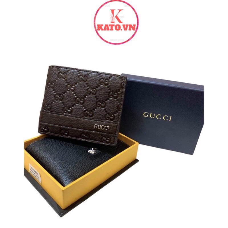 Ví Da FULL HỘP, Bóp Gucci Nam,Nữ Vân Nổi,Bóp Da Nam, hoa văn, mầu mẫu mã sang trọng,bền đẹp thời trang