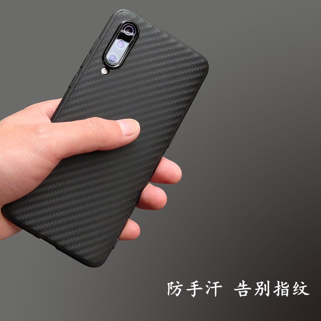 Ốp điện thoại TPU mềm kết cấu sợi carbon chống trượt cho iPhone 11 12 Mini Pro Max SE 2020 X XS XR Max 5 7 8 Plus