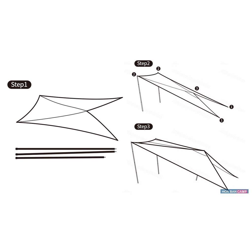 Tăng Dã Ngoại Gia Đình NatureHike NH21TM001