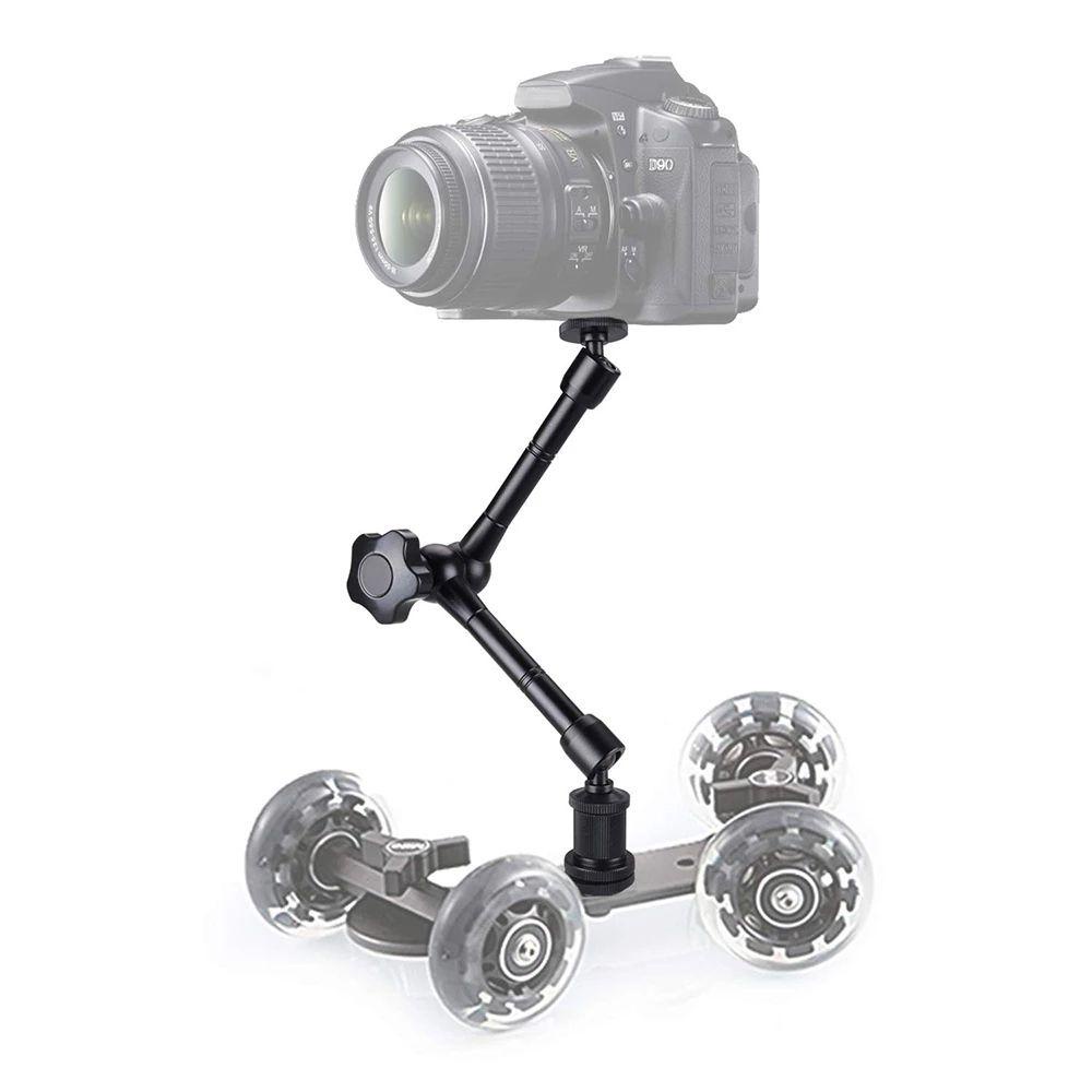 Cánh Tay Gắn Đèn LED 11 Inch Có Thể Điều Chỉnh Cho Máy Ảnh
