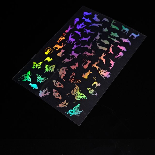 Tấm Dán Laser Ma thuật - Trang trí Resin