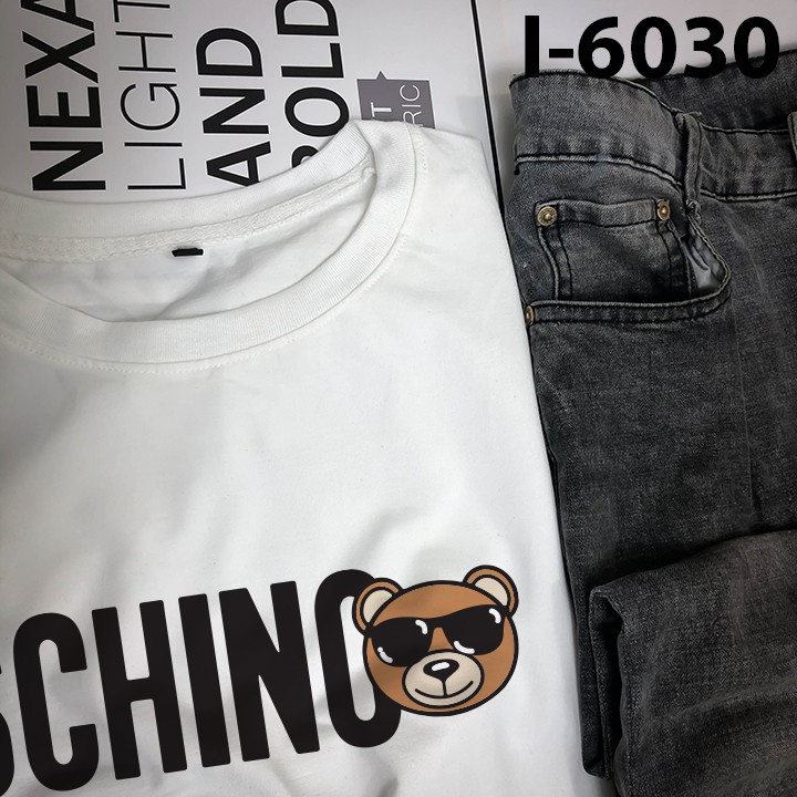 Follow Shop Săn Deal Hot Ngày 12/12 Áo Thun Nữ Màu Trắng In Hình Gấu Mắt Kính ATN6030