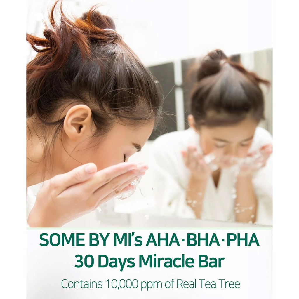 (Hàng thật) Somebymi / AHA.BHA.PHA 30 Days Miracle Cleansing Bar / Mỹ phẩm, Sữa rửa mặt