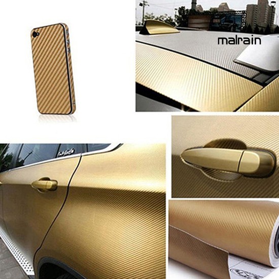 【VIP】3D Carbon Fibre Vinyl Film Car Wrap Sheet Film Sticker Car Styling Accessories