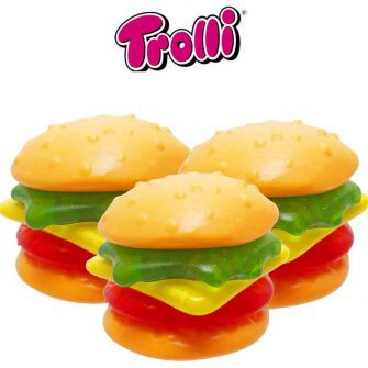 [MẪU MỚI] Kẹo Dẻo TROLLI MINI BURGER 10g - Hàng Đức