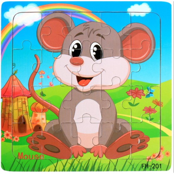 Tranh ghép Gỗ 20 miếng ghép