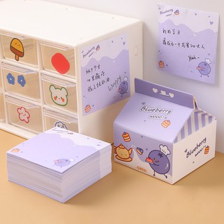 Girl's Heart Boxed Non-sticky Post-it Notes