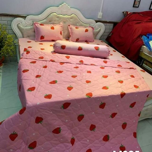 Chăn ga gối poly hè