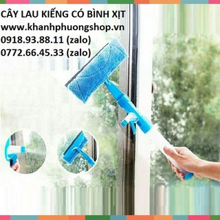 cây lau cửa kiếng - cây lau cửa kiếng có bình xịt