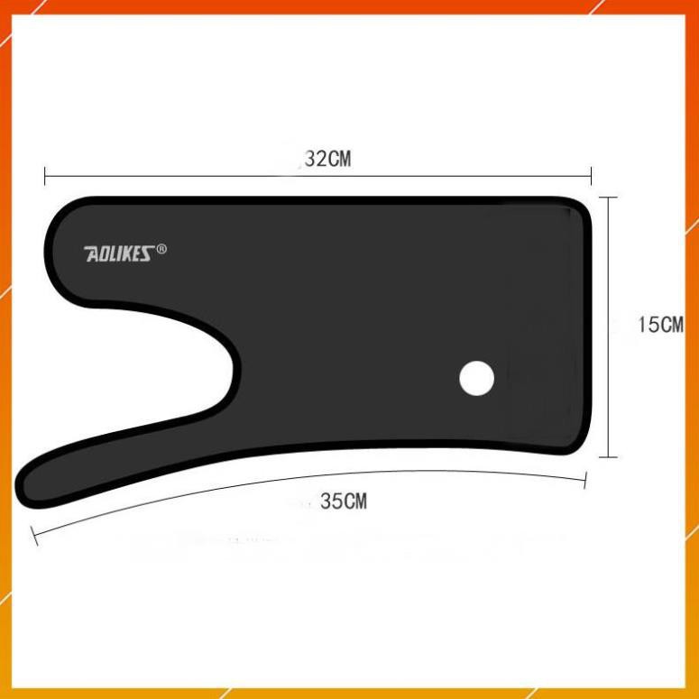 [Freeship] - AOLIKES AL 1676  - 1 cái - Găng Tay cuốn hở ngón có miếng kẽm bảo vệ chống trượt chuyên gym - chính hãng.