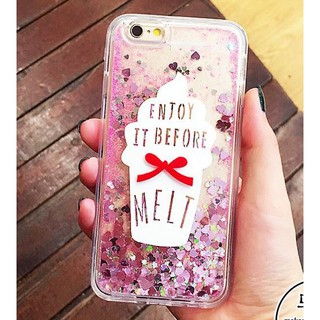 Ốp Iphone 5/6/6Plus/7/7Plus Nhũ Kem