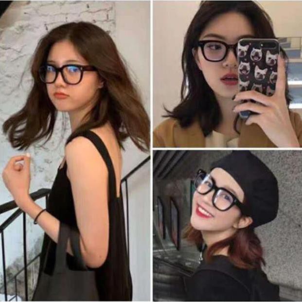 Mắt kính nam nữ, gọng kính thời trang hàn quốc chống ánh sáng xanh K018 shop004