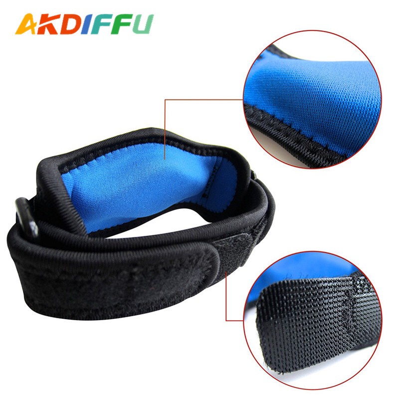 Băng Bảo Vệ Khủy Tay Akdiffu Elbow Support chính hãng, Đai Bảo Vệ Khủy Tay chơi tennis, cầu lông, thủ môn bóng đá