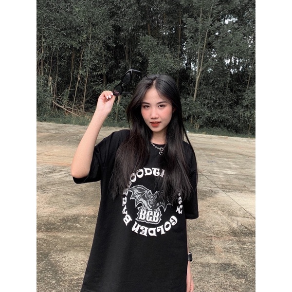 Áo thun thiết kế "silver bat"