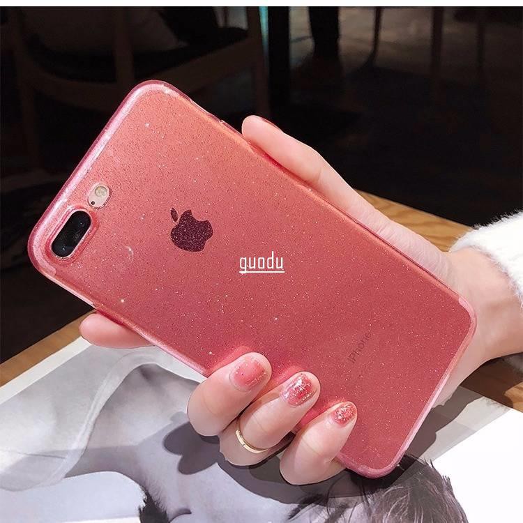 Ốp điện thoại silicone trong suốt dành cho iphone 11/7plus/Xr/8/6splus | BigBuy360 - bigbuy360.vn