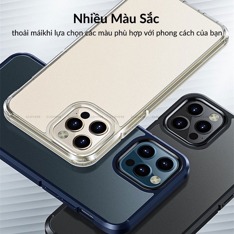 Ốp lưng nhám viền dẻo cho IP 14 Promax ,14, 13 ProMax , 12 Pro Max ,11 Promax chính hãng XLevel Lưng nhám viền chống sốc